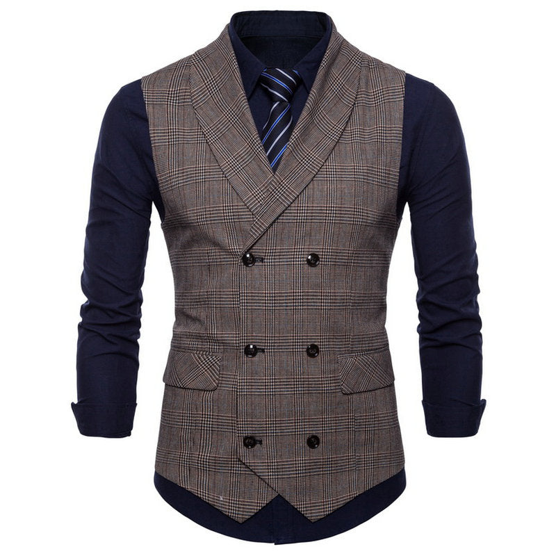 Men’s Sleek Formal Vest – Timeless Elegance & Sharp Tailoring