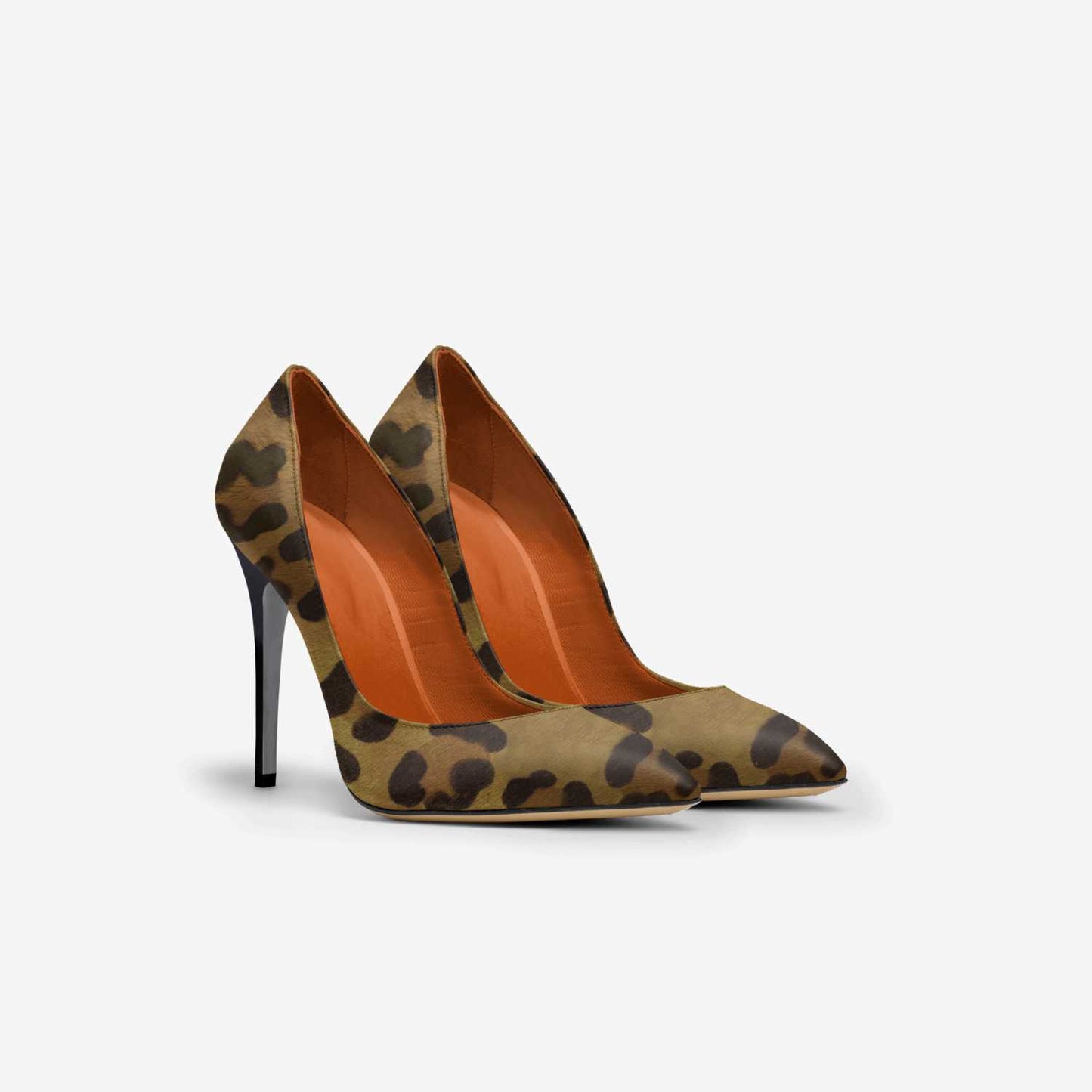 🔥 Jaguar Reign Heels – Luxe Italian Leather, Bold & Fierce Design 🔥