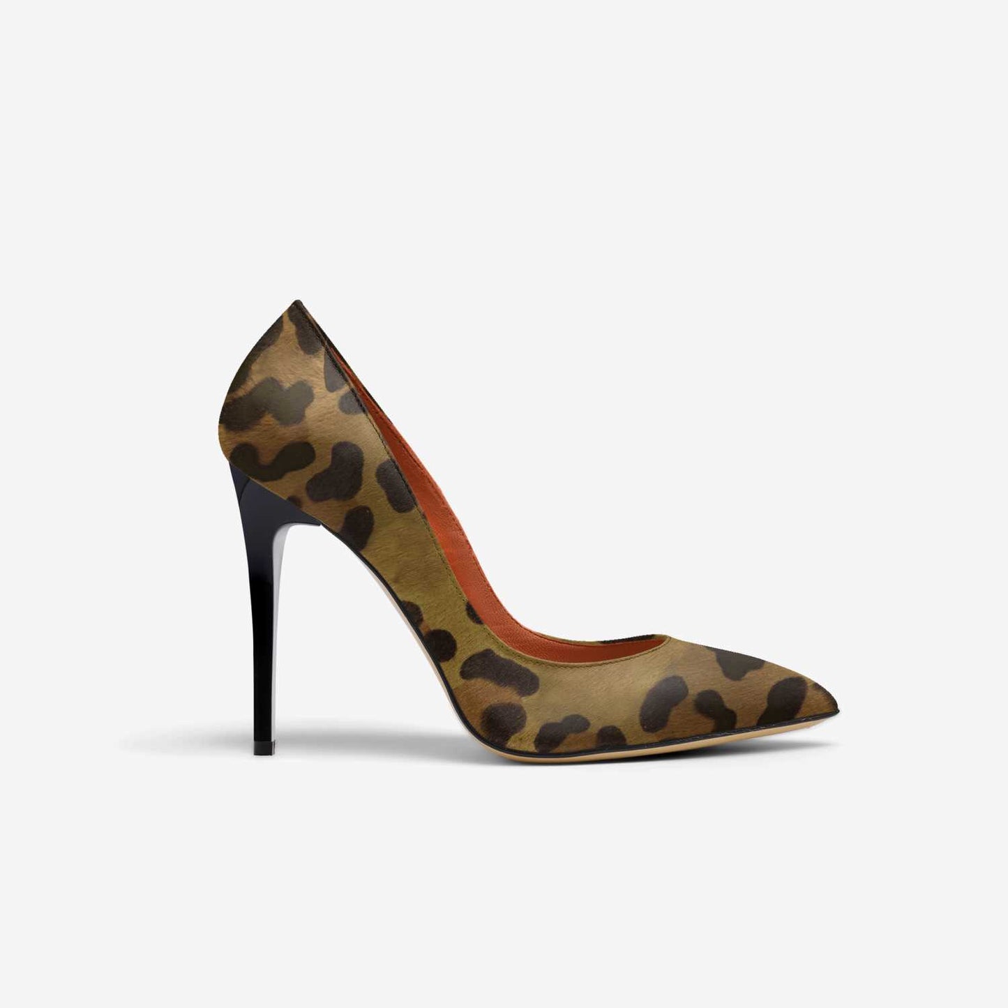 🔥 Jaguar Reign Heels – Luxe Italian Leather, Bold & Fierce Design 🔥