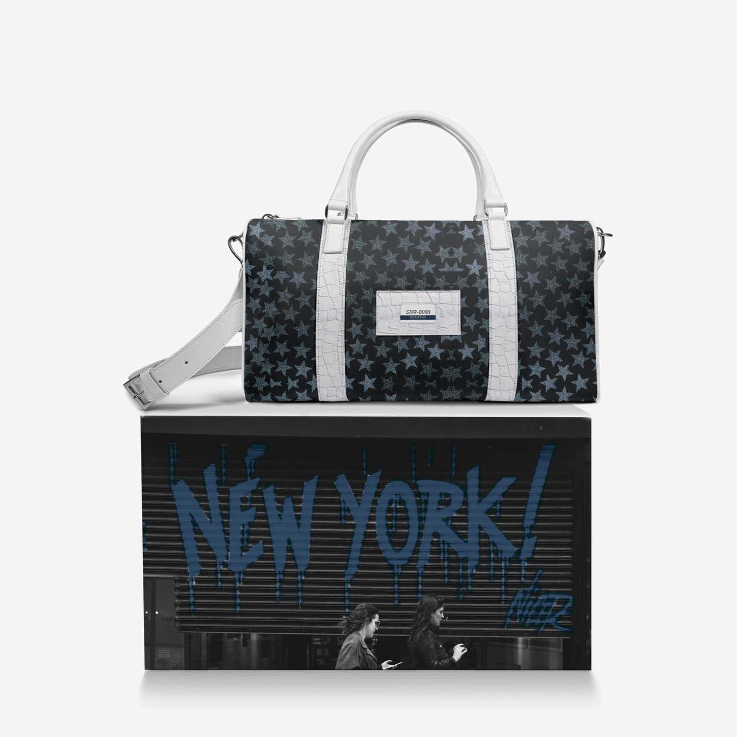 STAR-BORN Designer Luxe Travel Bag – Handmade in Italy, Limited Edition