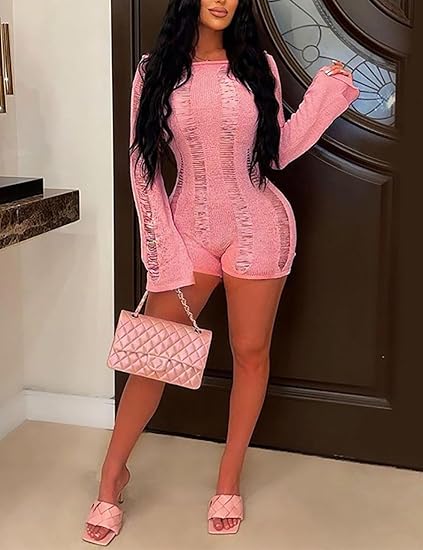 Off-Shoulder Knit Slim-Fit Jumpsuit – Flirty, Chic & Curve-Hugging