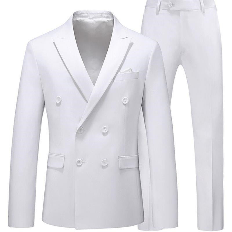 Men's 2-Piece Slim Fit Casual Tuxedo Suit β Blazer & Pants Set