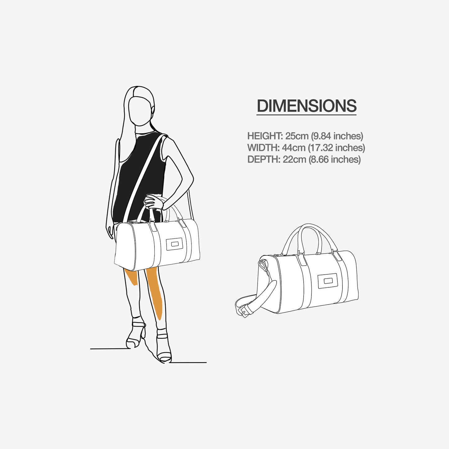 STAR FORCE ONE Designer Luxe Travel Bag – Limited Edition Italian Leather