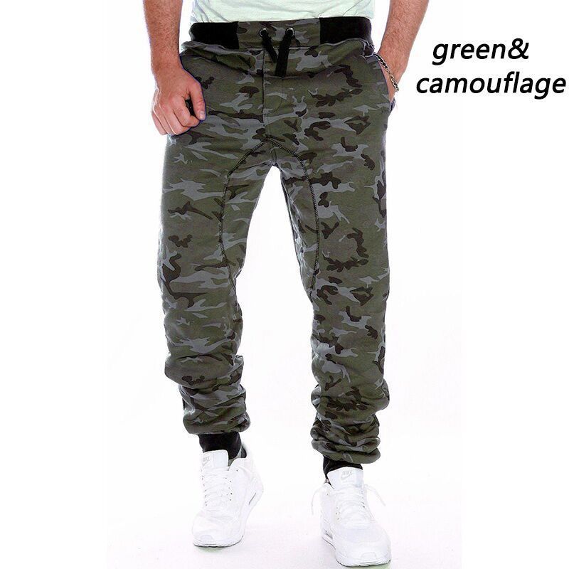 Men's Camouflage Hip Hop Cargo Pants – Loose Fit Mid Waist Urban Style