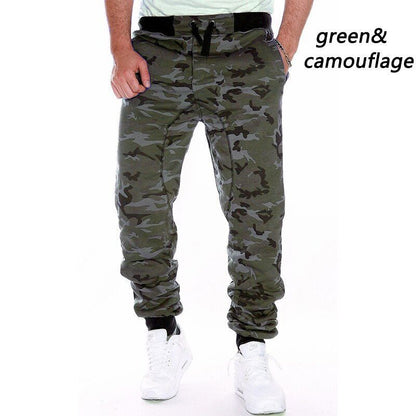 Men's Camouflage Hip Hop Cargo Pants – Loose Fit Mid Waist Urban Style