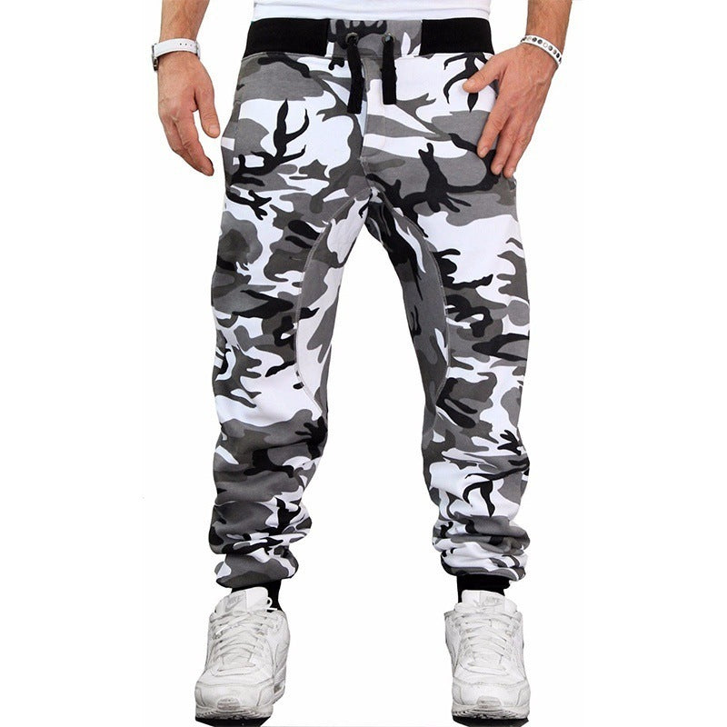 Men's Camouflage Hip Hop Cargo Pants – Loose Fit Mid Waist Urban Style