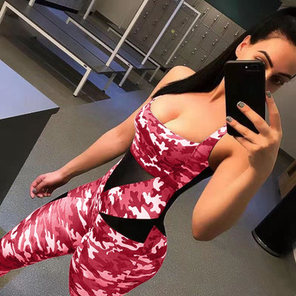 Camo Crush Contour Jumpsuit – Bullish Active Femme Edition