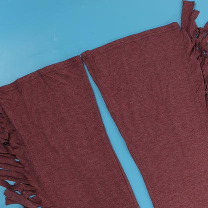 Fringe Fever Slim-Fit Tassel Jumpsuit – Curve Hugging Statement One-Piece