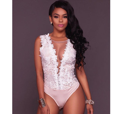 ☀️ Summer Breeze Lace Romper – Sleeveless, Asymmetrical Chic & Sweet Style