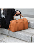 MFK Luana Quilted Duffle Bag – Chic, Spacious & Travel-Ready