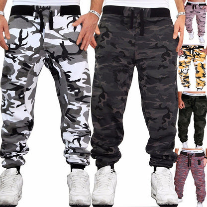 Men's Camouflage Hip Hop Cargo Pants – Loose Fit Mid Waist Urban Style