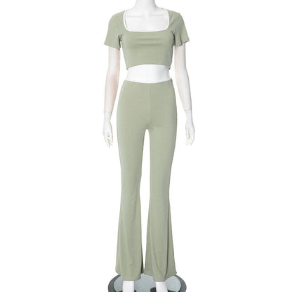 Sculpted Minimalist Stretch Set – Bullish Curve Contour Edition