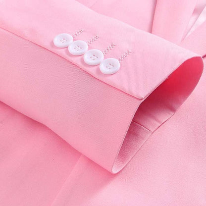 Men's 2-Piece Slim Fit Casual Tuxedo Suit – Blazer & Pants Set