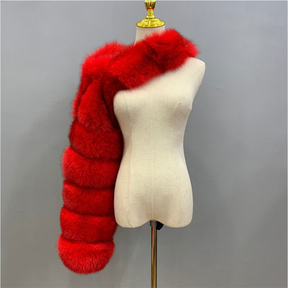 Women’s Luxury Oversized Faux Fur Shoulder Wrap – Plush Winter Fashion Stole, Bold Statement Shawl for Elegant Outfits