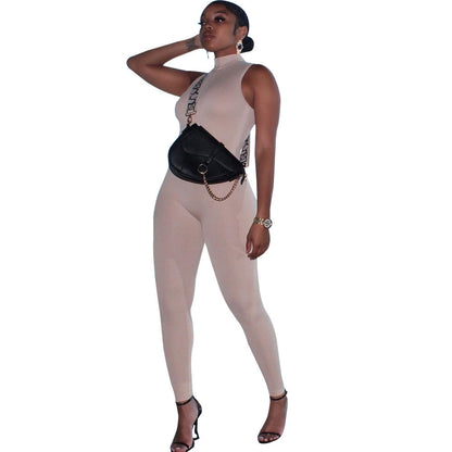 Snatched ZipFit Sleeveless Jumpsuit – Bullish SculptWear Edition