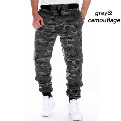 Men's Camouflage Hip Hop Cargo Pants – Loose Fit Mid Waist Urban Style
