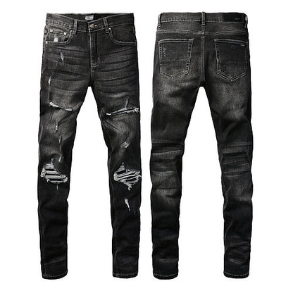 Fashion Close-Fitting Retro Slim Skinny Jeans for Men