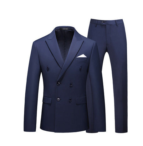 Men's 2-Piece Slim Fit Casual Tuxedo Suit – Blazer & Pants Set