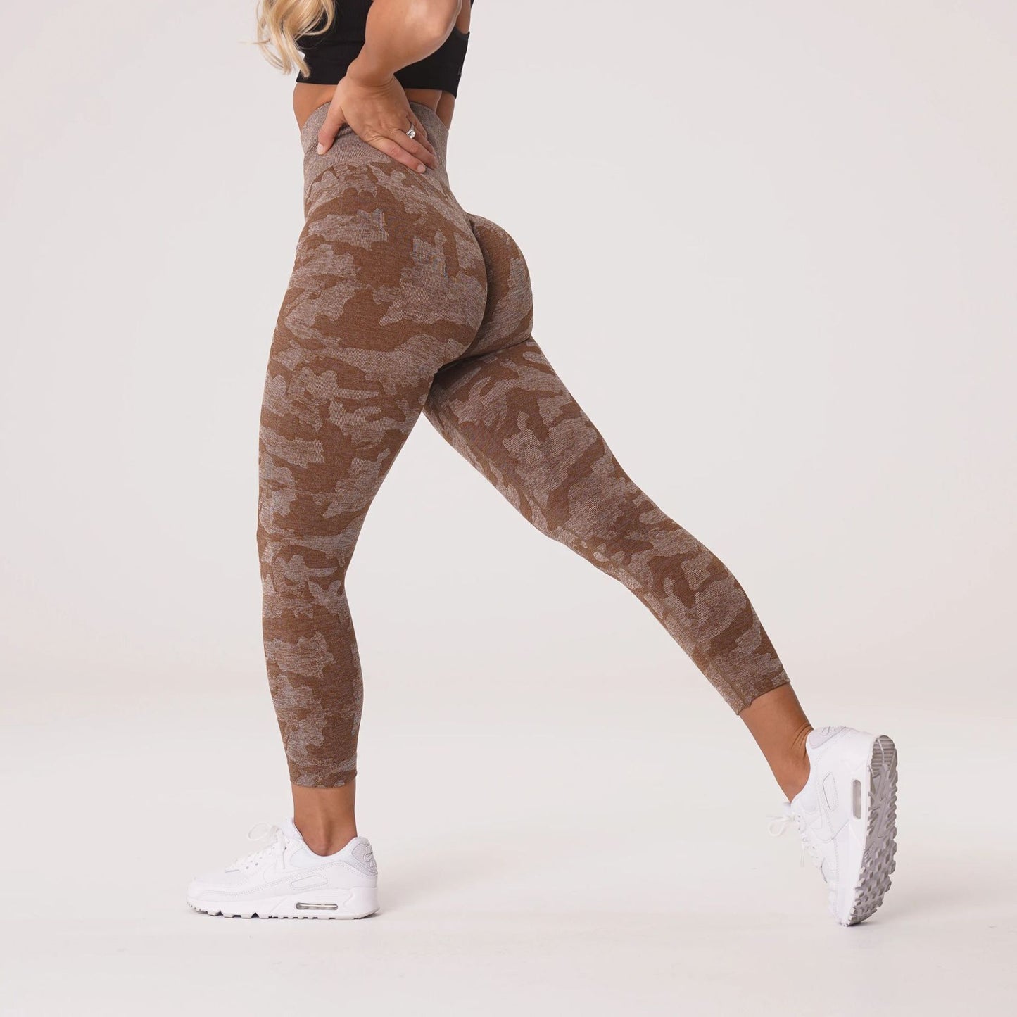 CamoFlex Seamless Booty Leggings – Bullish SculptFit Edition