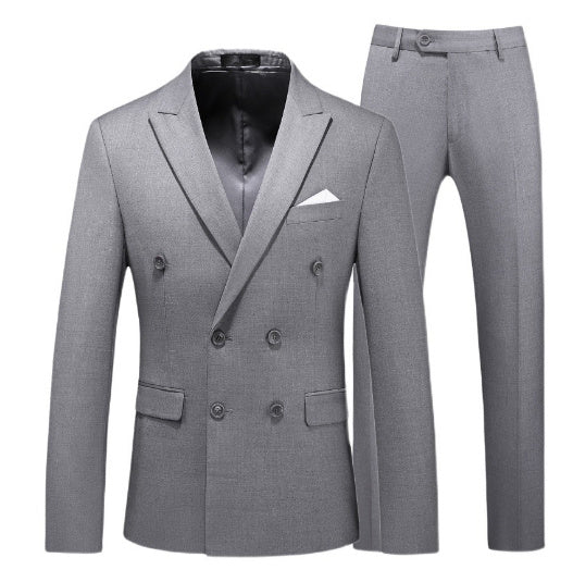 Men's 2-Piece Slim Fit Casual Tuxedo Suit – Blazer & Pants Set