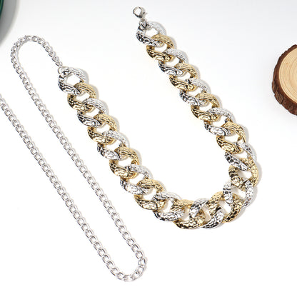 Acrylic Gold-Tone Body Chain – Adjustable Summer Statement Jewelry