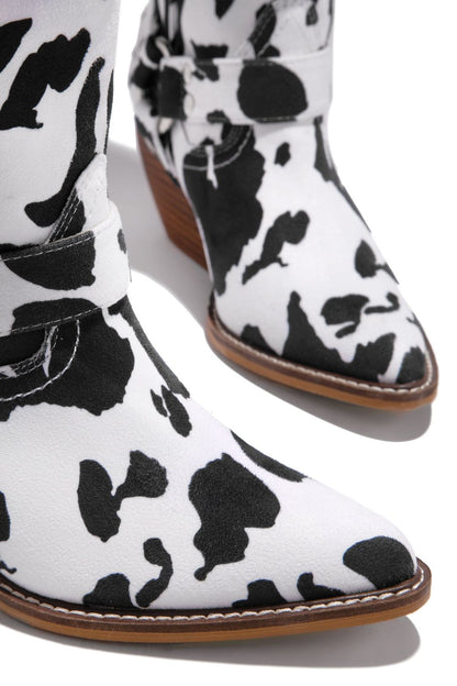 Unisex Faux Fur High Tube Boots – Round Toe Low Heel Winter Style