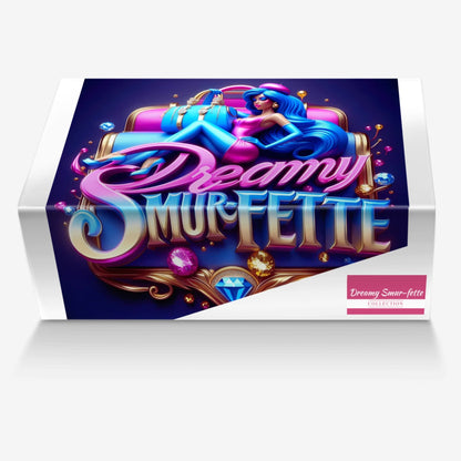 Dreamy Smur-fette Luxe Travel Bag – Italian-Made Designer Weekender