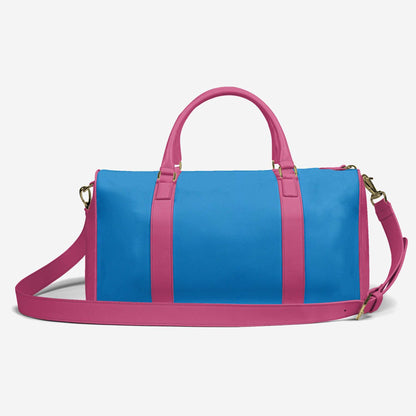 Dreamy Smur-fette Luxe Travel Bag – Italian-Made Designer Weekender