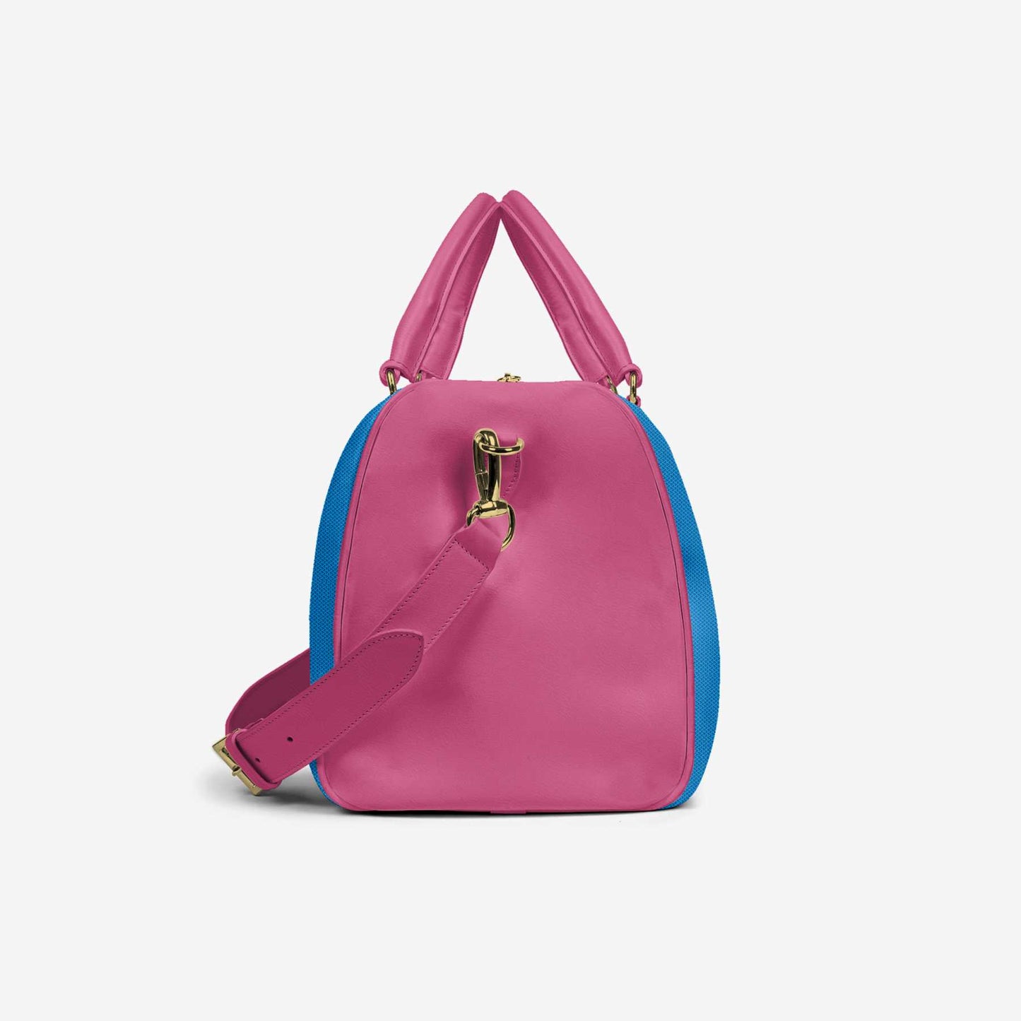 Dreamy Smur-fette Luxe Travel Bag – Italian-Made Designer Weekender