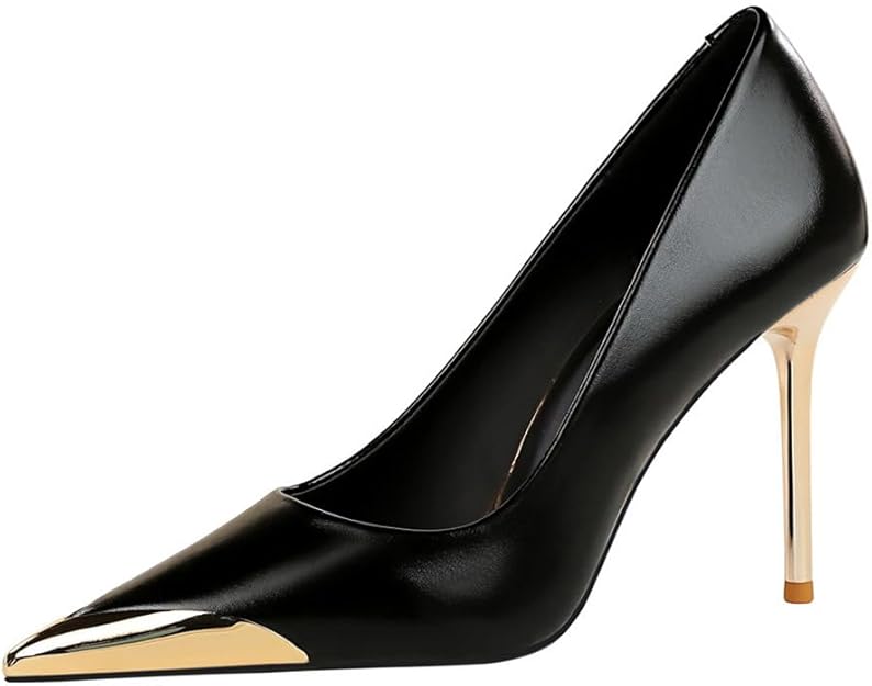 ✨ Retro Glam Stiletto Heels – Ultra High, Pointed Toe Elegance