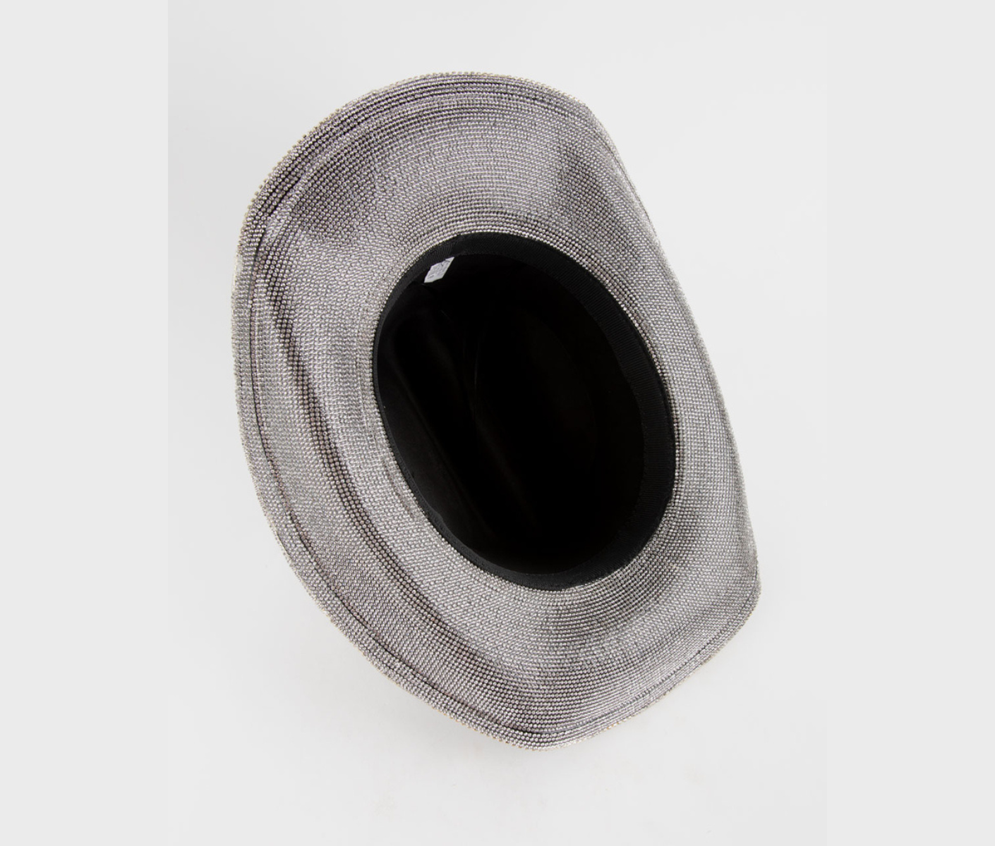 ✨ Starstruck Rhinestone Wide Brim Faux Suede Hat – Glam & Chic Statement ✨