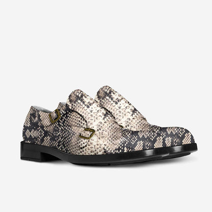 🐍 Mighty Python Italian Monk Strap Shoes – Limited Edition Collector’s Pair