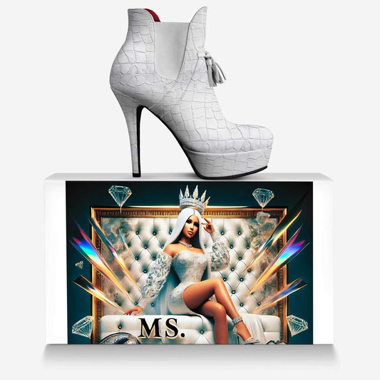 Ms. Casper Tassel Platform Pump – Italian-Made High Heel by Bullish Boutique