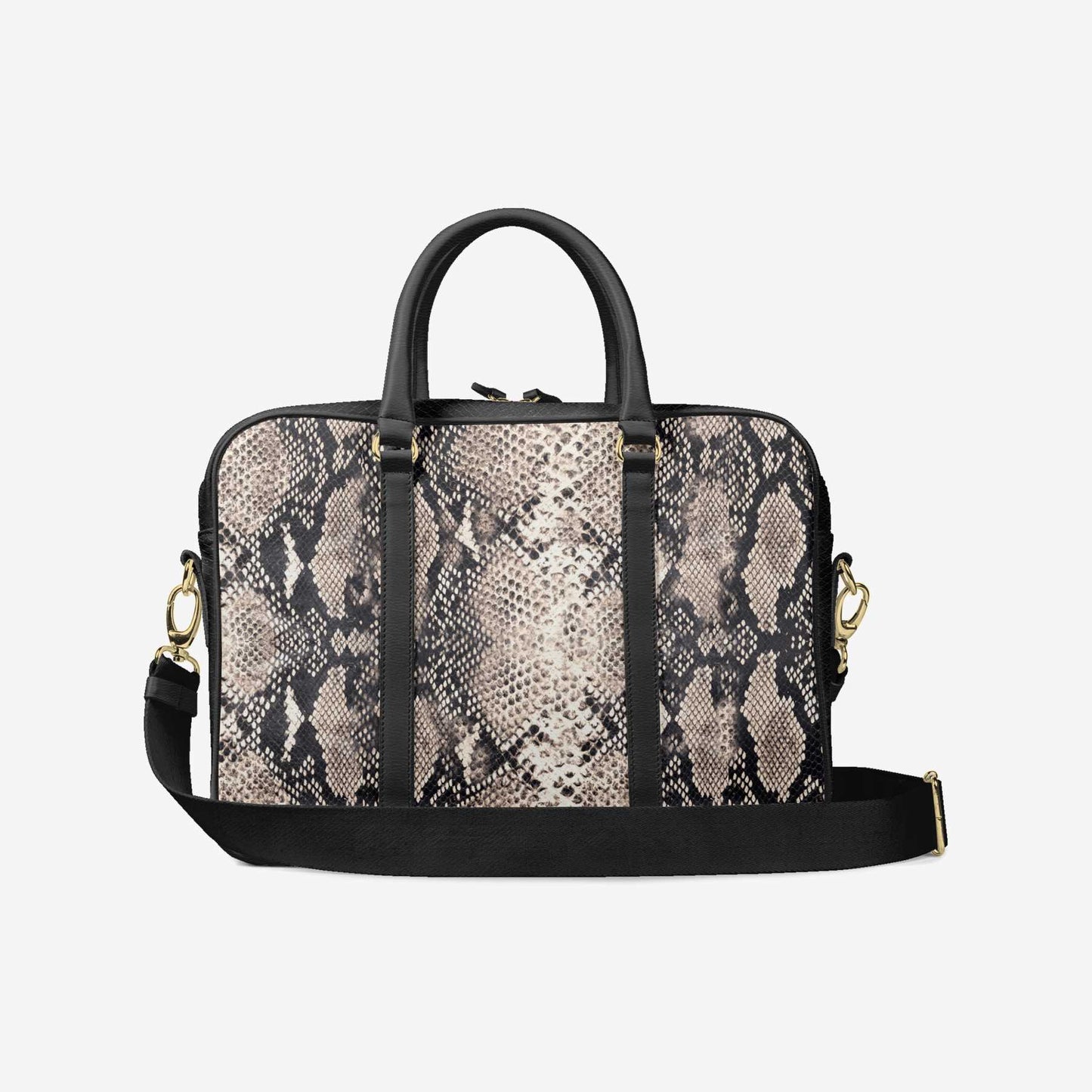 🐍Python Prestige Luxury Work Bag – Italian Leather Laptop Briefcase