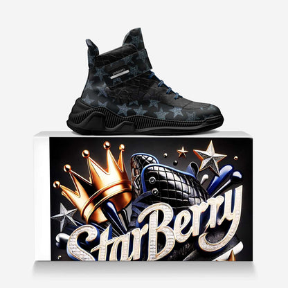 STARBERRY Strap Chunky High Top – Limited Edition Italian Sneakers | Bullish Boutique