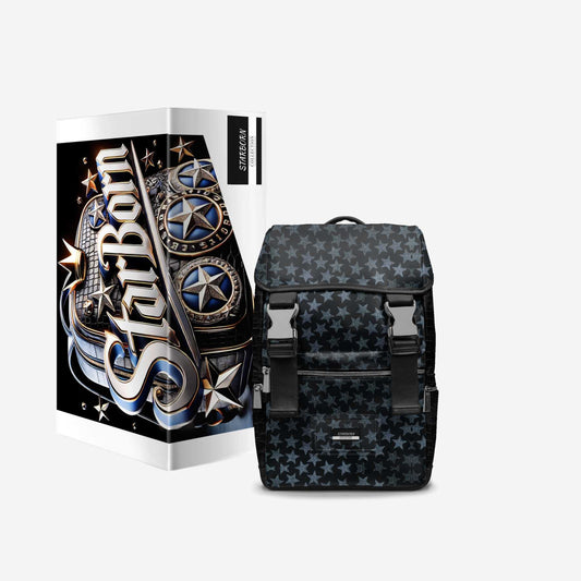 STARBORN Modern Travel Luxe Backpack | Limited Edition Italian Leather Bag by Bullish Boutique