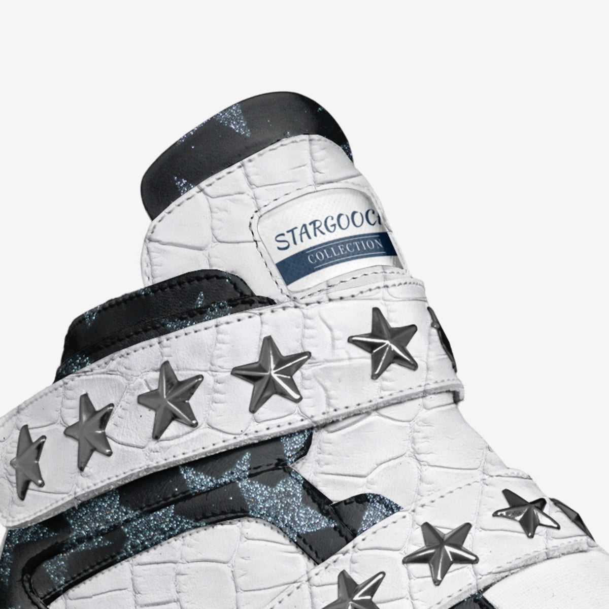 STARGOOCHI Fashion Stars Hi Top Sneakers – Limited Edition Italian Luxury