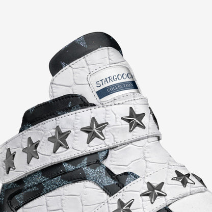 STARGOOCHI Fashion Stars Hi Top Sneakers – Limited Edition Italian Luxury