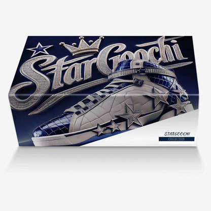 STARGOOCHI Fashion Stars Hi Top Sneakers – Limited Edition Italian Luxury