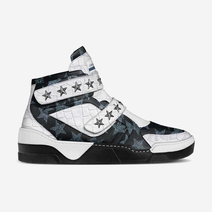 STARGOOCHI Fashion Stars Hi Top Sneakers – Limited Edition Italian Luxury