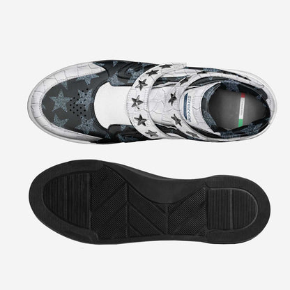 STARGOOCHI Fashion Stars Hi Top Sneakers – Limited Edition Italian Luxury