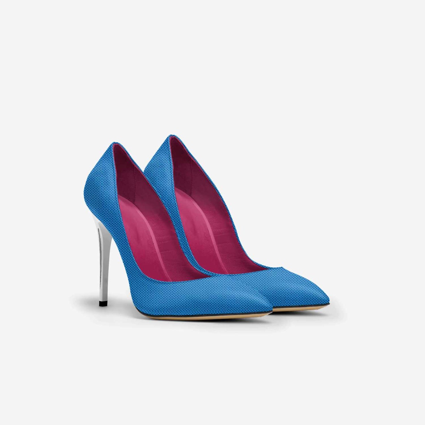 Smurfette Full Cut Stiletto – Italian-Made High Heel by Bullish Boutique