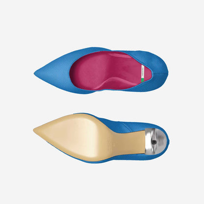 Smurfette Full Cut Stiletto – Italian-Made High Heel by Bullish Boutique