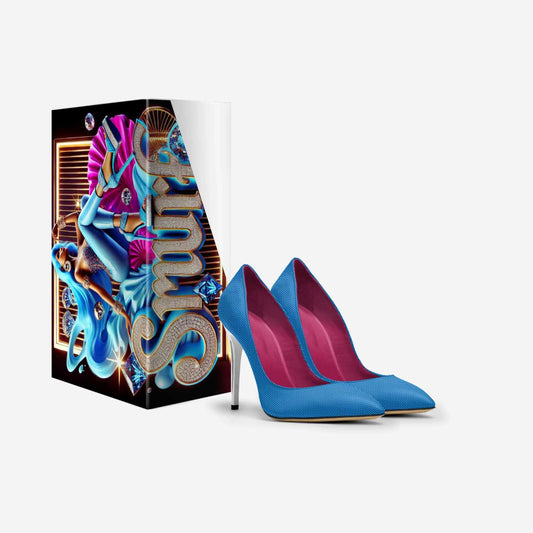 Smurfette Full Cut Stiletto – Italian-Made High Heel by Bullish Boutique