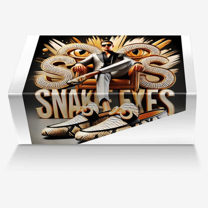 🐍 Snake Eyes Tassel Loafers – Italian Leather Slip-Ons, Limited Edition