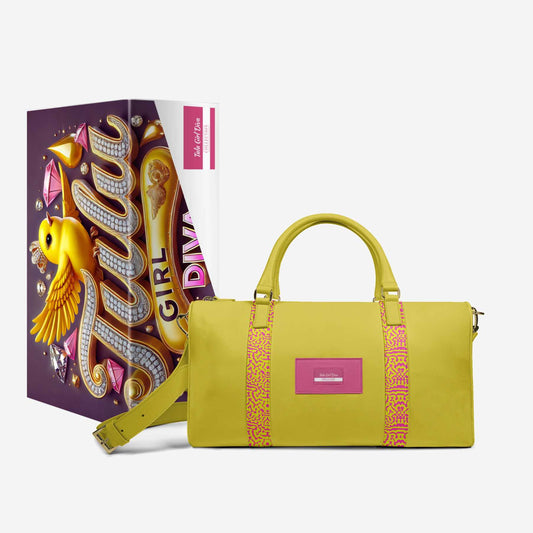 Tulu Girl Diva – Designer Luxe Italian Leather Travel Bag | Limited Edition by Bullish Boutique