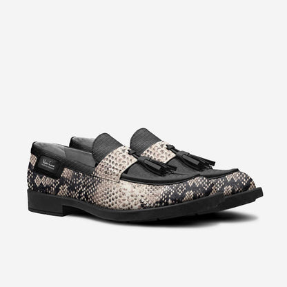 🐍 Viper Luxe Italian Tassel Loafers – Limited Edition Designer Slip-Ons