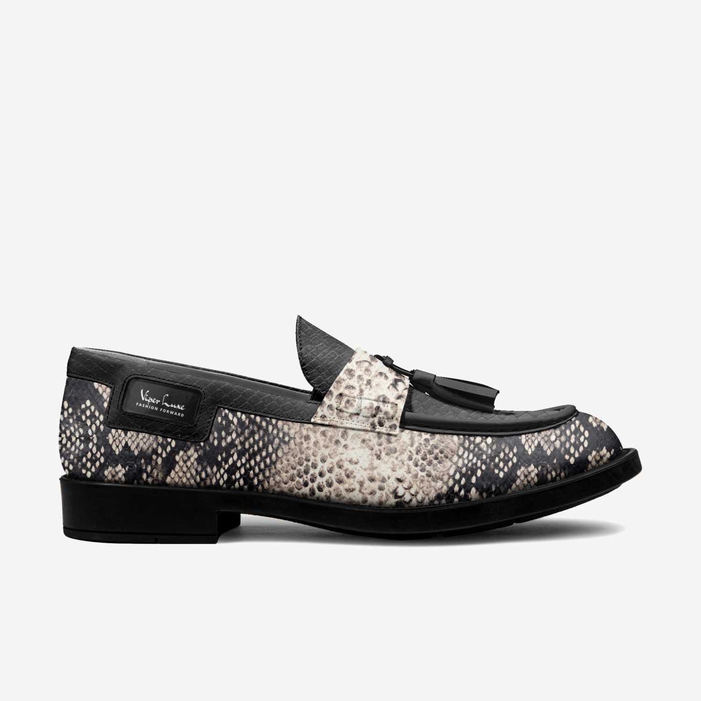 🐍 Viper Luxe Italian Tassel Loafers – Limited Edition Designer Slip-Ons