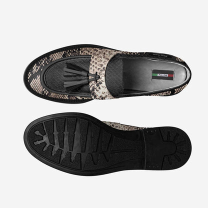 🐍 Viper Luxe Italian Tassel Loafers – Limited Edition Designer Slip-Ons