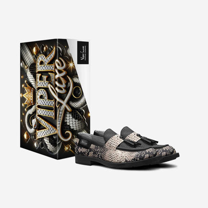🐍 Viper Luxe Italian Tassel Loafers – Limited Edition Designer Slip-Ons